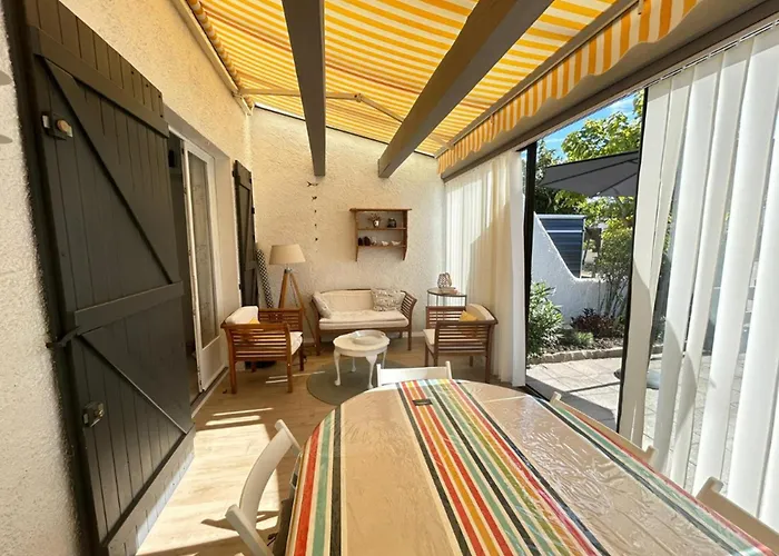 Charmante Maison 7 Couchages A 300m De La Plage, Parking Et Animaux Admis - Fr-1-777-45 Prázdninový dům