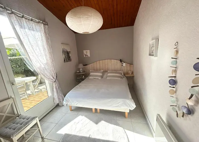 Charmante Maison 7 Couchages A 300m De La Plage, Parking Et Animaux Admis - Fr-1-777-45 Prázdninový dům