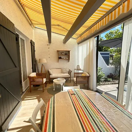 Charmante Maison 7 Couchages A 300m De La Plage, Parking Et Animaux Admis Сasa de vacaciones
